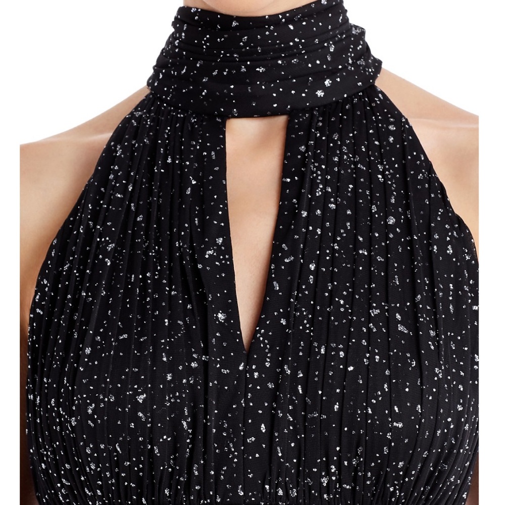 Eliza J NWT size 2 
Glitter Detail Halter
Neck Evening Gown - Picture 5 of 7